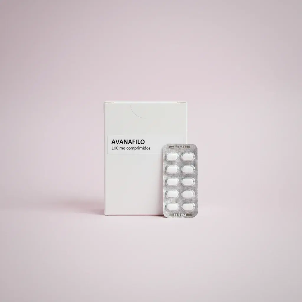 Avanafil 50/100/200mg — illustrative format