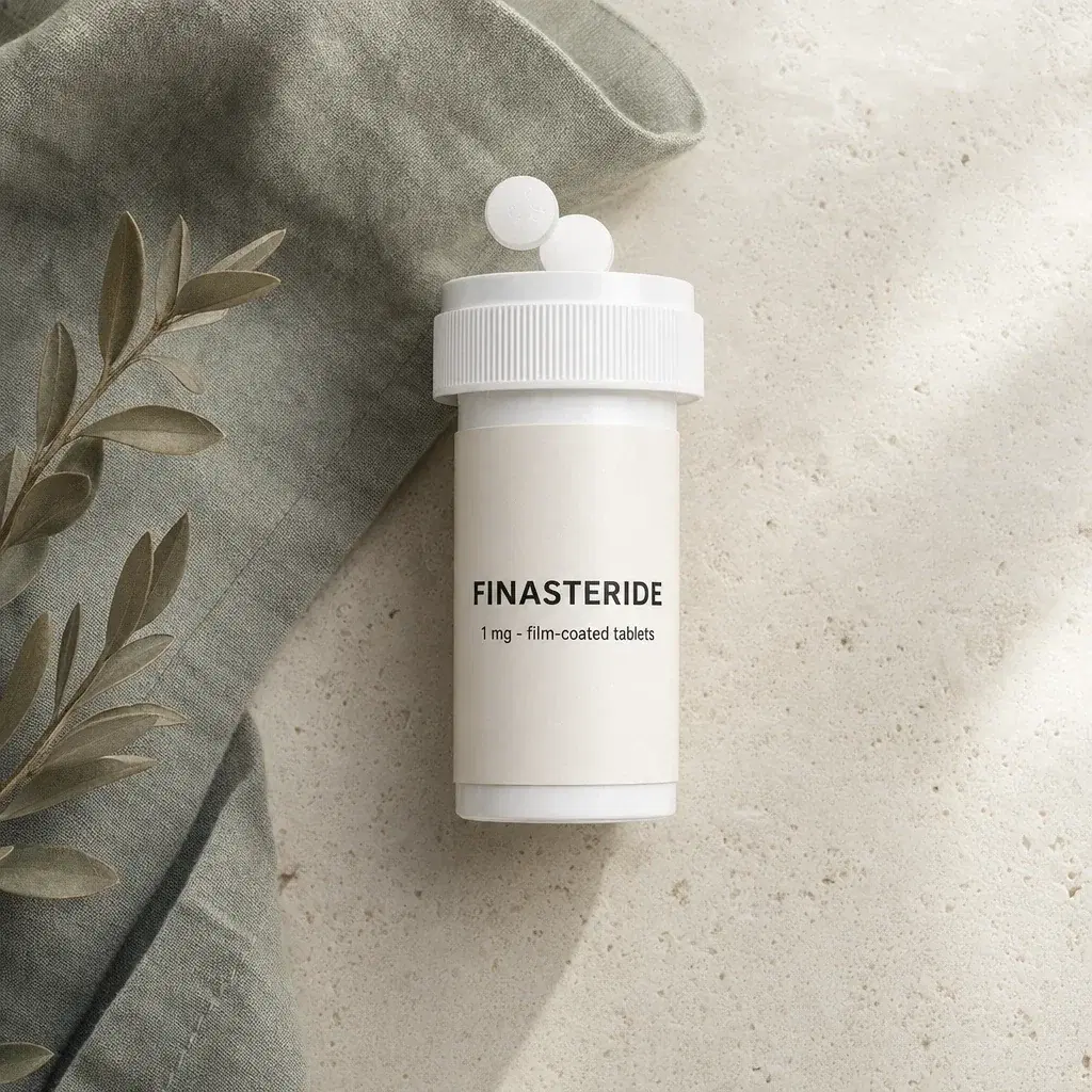 Oral finasteride — illustrative format