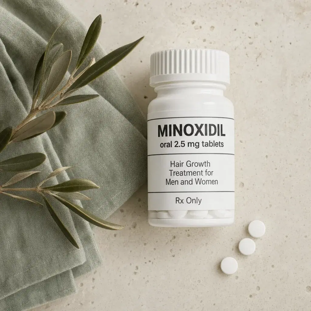 Oral minoxidil — illustrative format