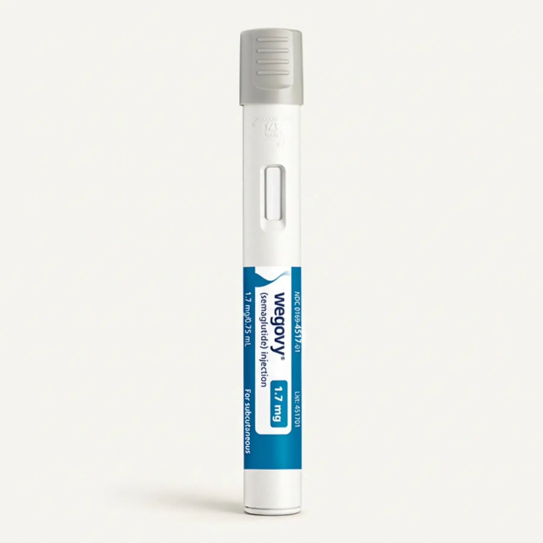 Semaglutide (Wegovy / Ozempic) — illustrative format