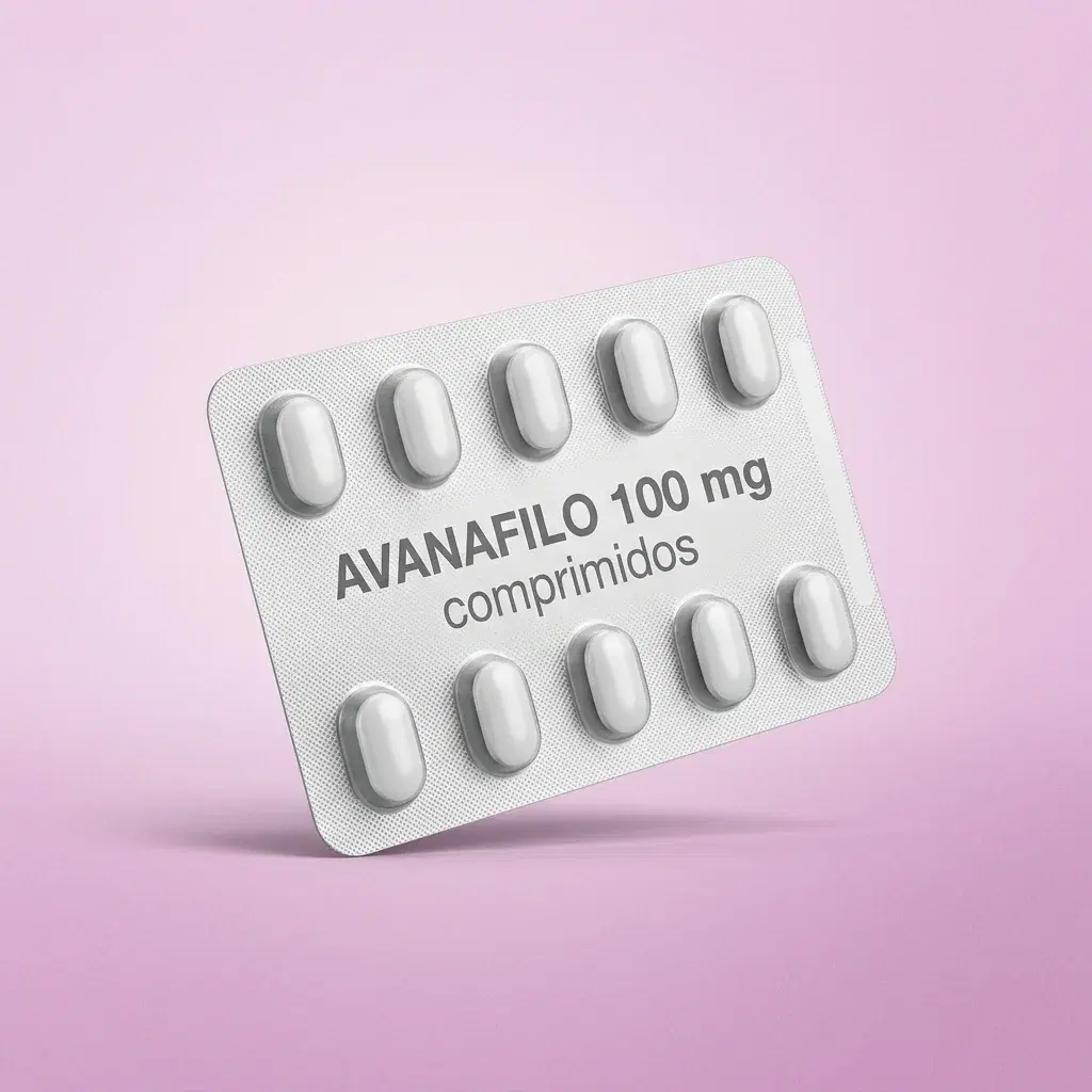 Avanafil 50/100/200mg — illustrative format