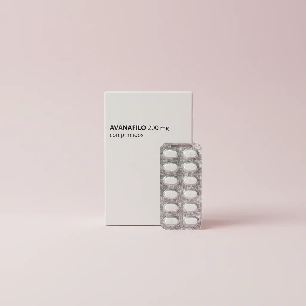 Avanafil 50/100/200mg — illustrative format